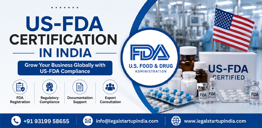 US-FDA Certification in India