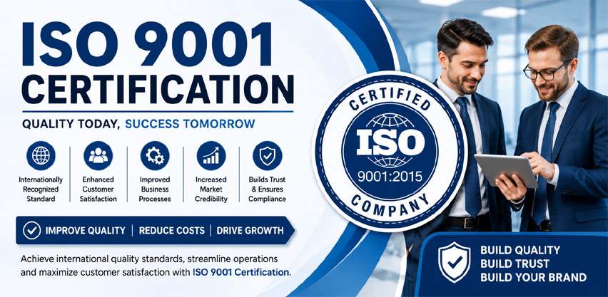 ISO 9001 Certification in Ahmedabad