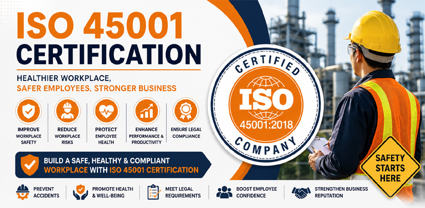 ISO 45001 Certification in Ahmedabad