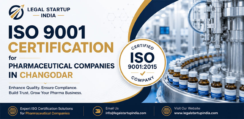 ISO 9001 Certification for Pharmaceutical Companies in Changodar