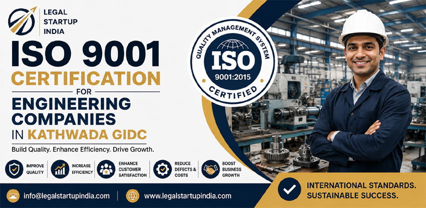 ISO 9001 Certification for Engineering Companies in Kathwada GIDC