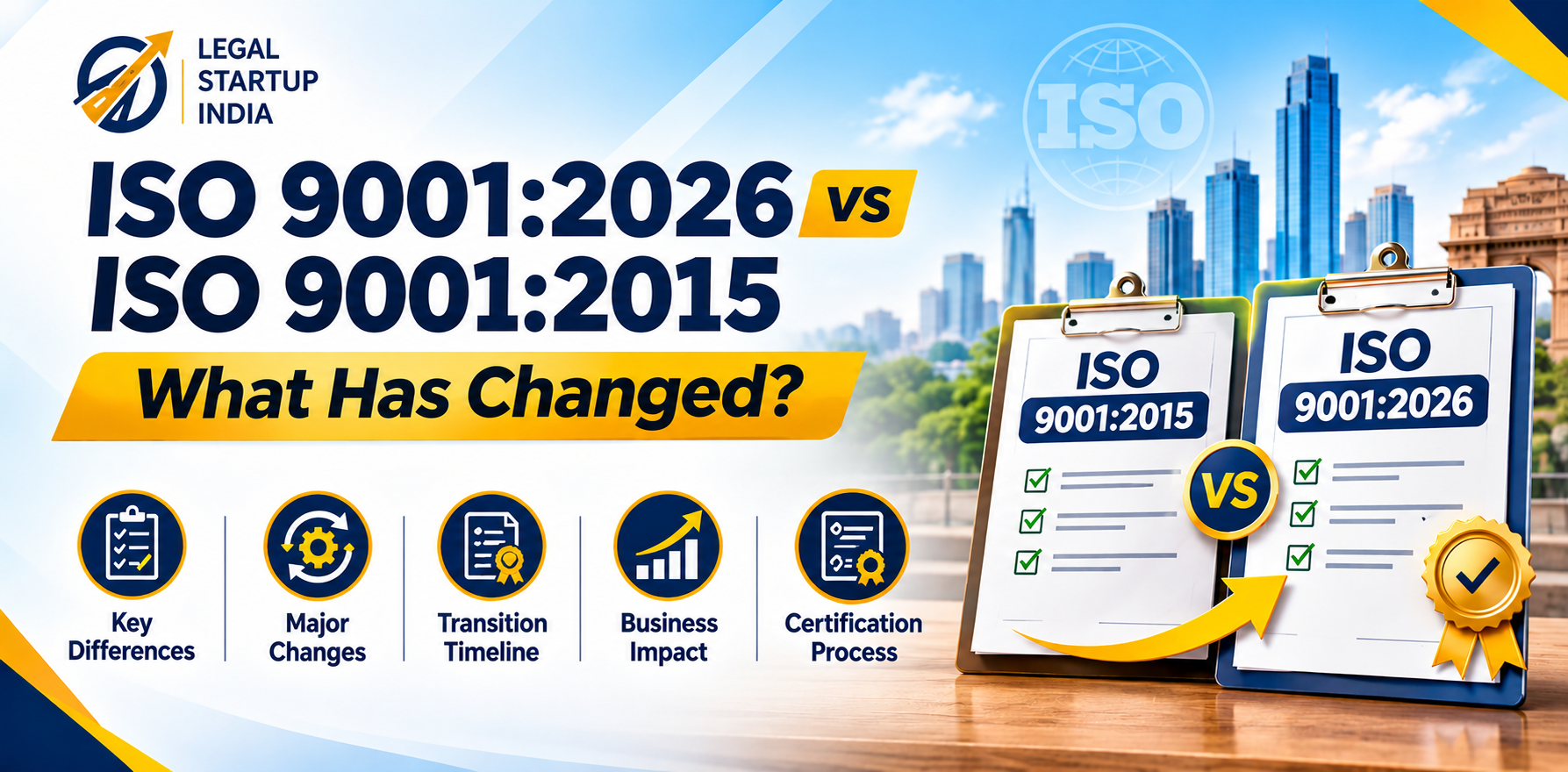 ISO 9001 2026 vs ISO 9001 2015 What Has Changed