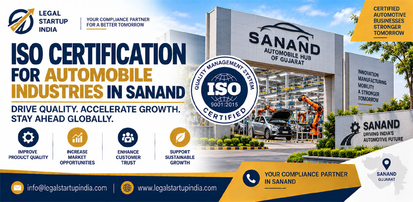 ISO Certification for Automobile Industries in Sanand