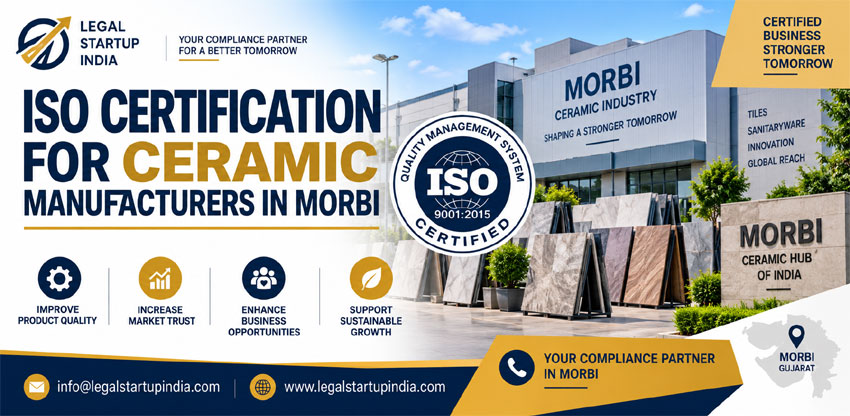 ISO Certification for Ceramic Manufacturers in Morbi
