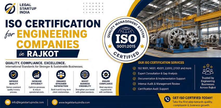 ISO Certification for Engineering Companies in Rajkot